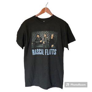 Rascal Flatts Rhythm & Roots Tour 2017 Graphic T-Shirt Black Unisex M Country